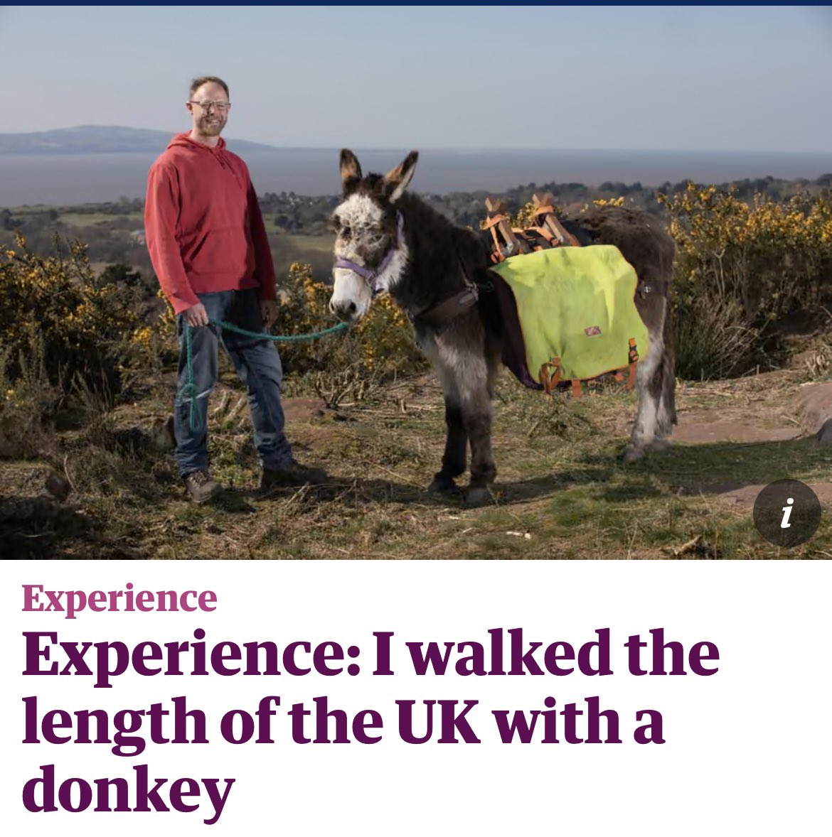 Colin McPherson (@germanocean) on Twitter photo Experience: I walked the length of the UK with a donkey.
Read all about my friends Adam and Martin and their epic adventure through Scotland and England. It was a pleasure to photograph them recently for <a href="/guardian/">The Guardian</a>.
theguardian.com/lifeandstyle/2… Experience: I walked the length of the UK with a donkey.
Read all about my friends Adam and Martin and their epic adventure through Scotland and England. It was a pleasure to photograph them recently for <a href="/guardian/">The Guardian</a>.
theguardian.com/lifeandstyle/2…