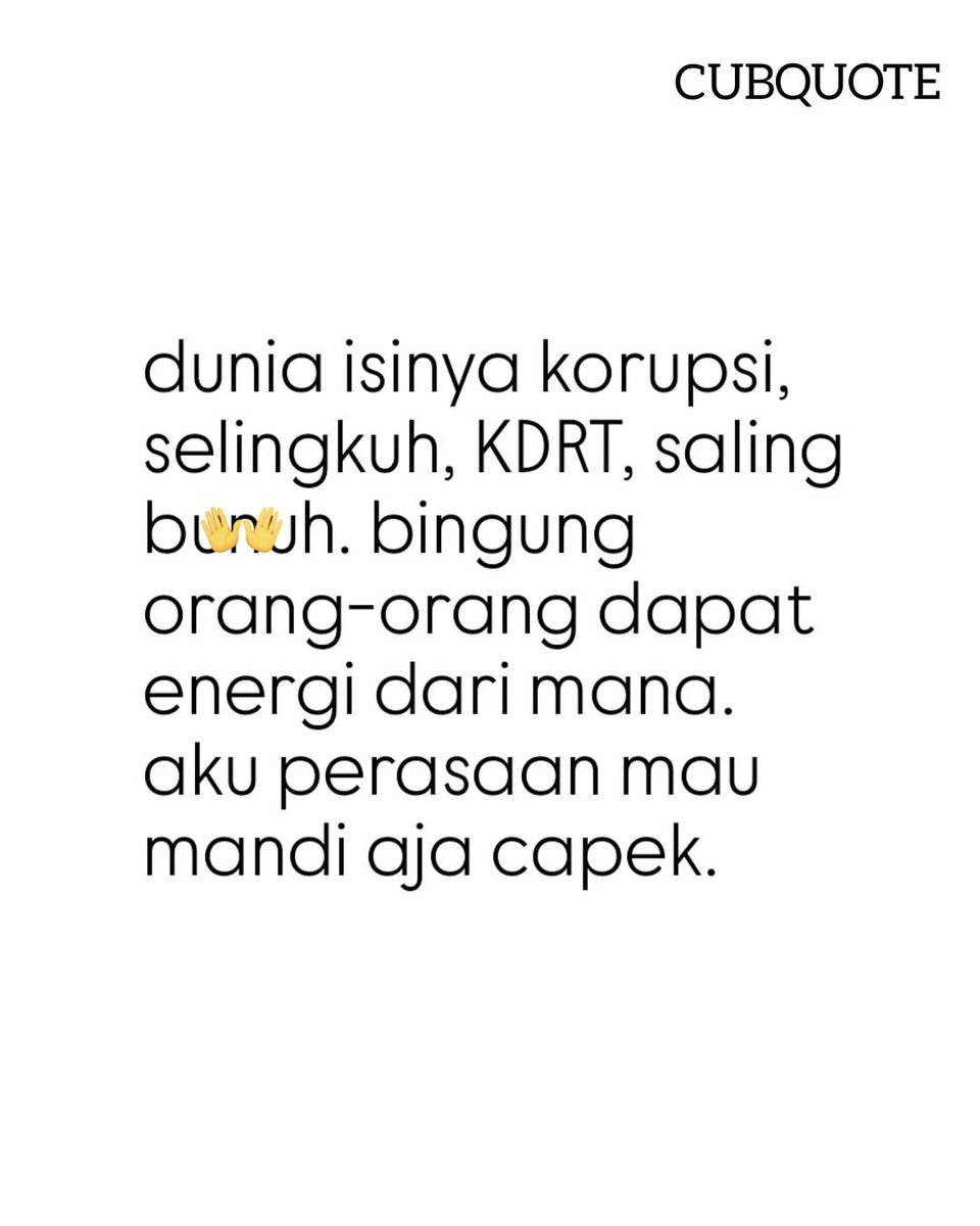 bingung orang-orang dapet energi darimana