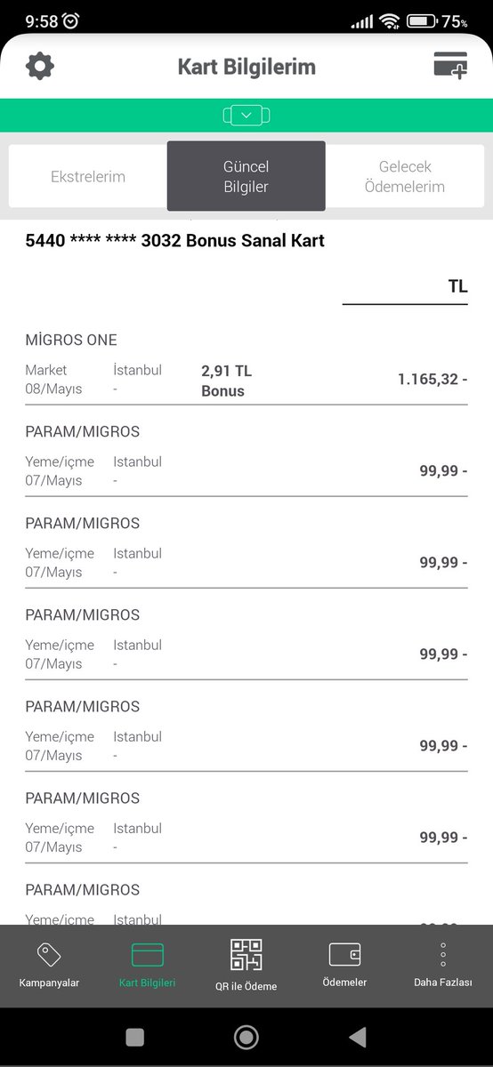 #MigrosHizmet money Gold üyelik ücreti bu ay kredi kartımdan 9 kez çekilmiştir. Lütfen gereğini yapın.