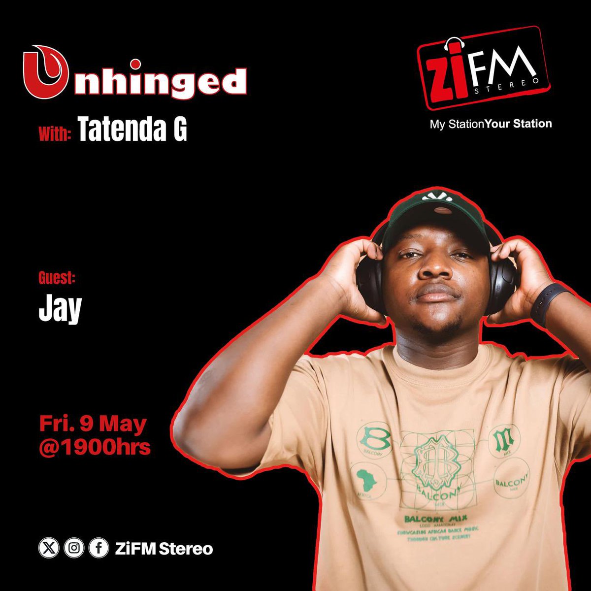 jay_ZW_'s tweet image. Live @ZiFMStereo today 1900hrs,unhinged with @tatendaGTM 👊🏽👊🏽🫡