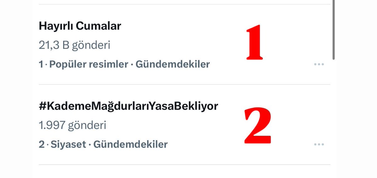 Ne güzelde sıralanmış Hayırlı Cumalar #KademeMağdurlarıYasaBekliyor peş peşe bu arada bir önceki tagımızda gündemde hala ✊ yapıyoruz bu sporu <a href="/EmadDernegi/">EMEKLİLİKTE ADALET DERNEĞİ ⚖️</a> 

Haydi bugün bize 1.lik çok yakışır ‼️‼️
👇👇👇👇👇👇👇
#KademeMağdurlarıYasaBekliyor