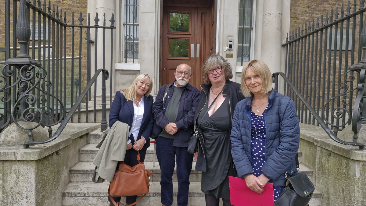 www.TransLucent.Org.UK (@translucent_org) on Twitter photo Earlier this week, some TransLucent team members (including <a href="/stephenwhittle/">Prof. Stephen Whittle OBE, PhD, DLaws, FAcSS,</a>, <a href="/moira_robin/">Robin Moira White (she/her)</a>, and <a href="/PompeySteph/">Steph Richards: (She/her) - Say NO to hate.</a>) met with a government minister.
Other team members met with MPS, and further meetings with ministers and MPS are planned for today and early next week. Earlier this week, some TransLucent team members (including <a href="/stephenwhittle/">Prof. Stephen Whittle OBE, PhD, DLaws, FAcSS,</a>, <a href="/moira_robin/">Robin Moira White (she/her)</a>, and <a href="/PompeySteph/">Steph Richards: (She/her) - Say NO to hate.</a>) met with a government minister.
Other team members met with MPS, and further meetings with ministers and MPS are planned for today and early next week.