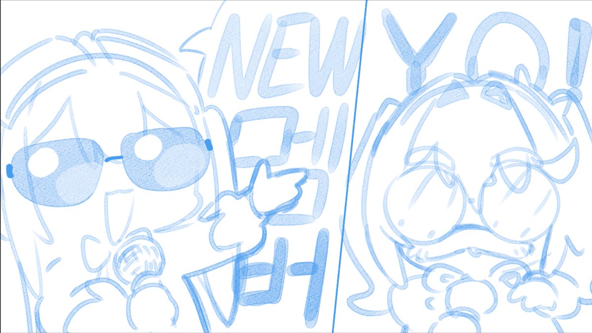 스텔 마끼끼 썸네일 콘티

#riko_art #콘티