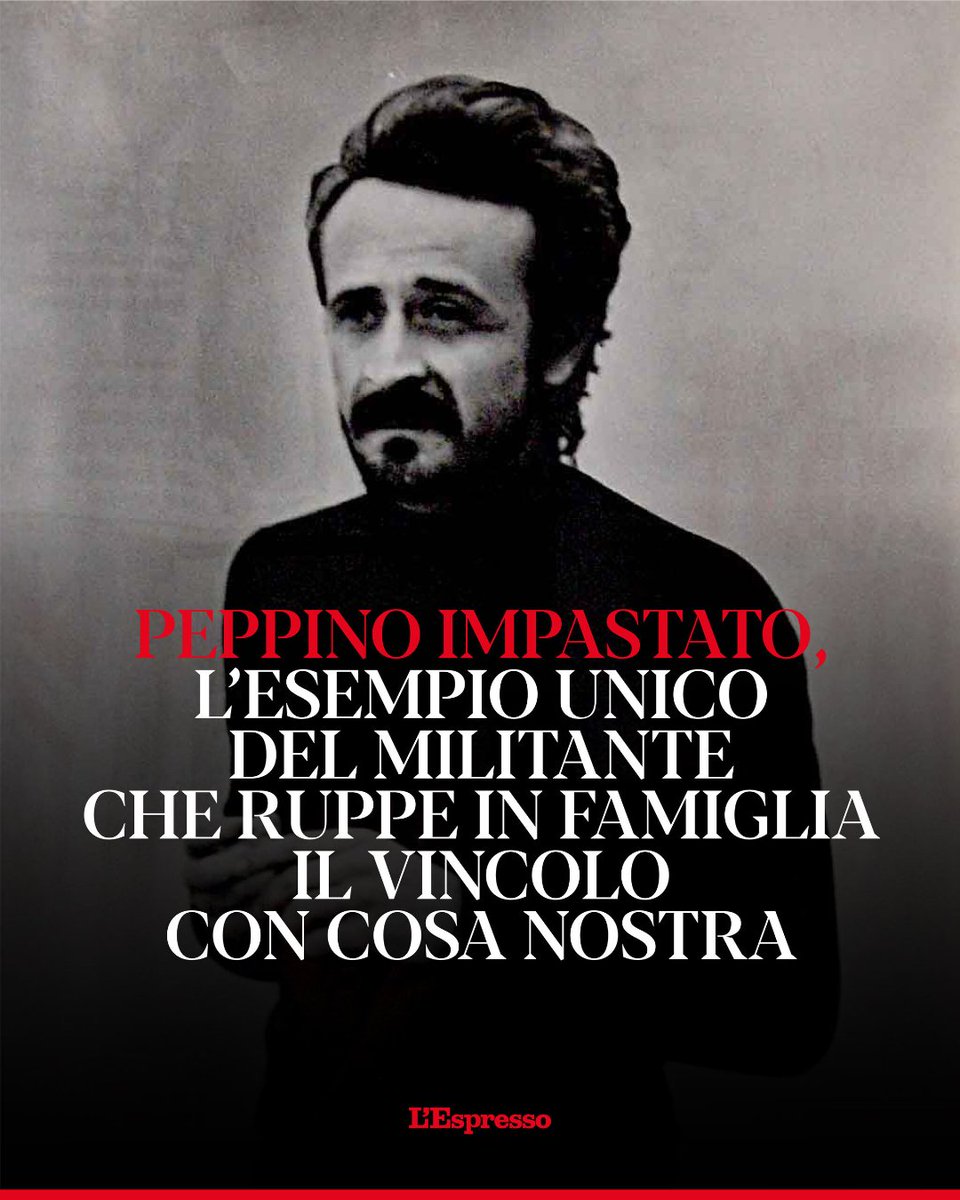 Peppino #Impastato. Dopo 47 anni la verità sul delitto e l’oblio sul depistaggio: leggi l’articolo di Enrico Bellavia sul sito de L’Espresso

lespresso.it/c/attualita/20…