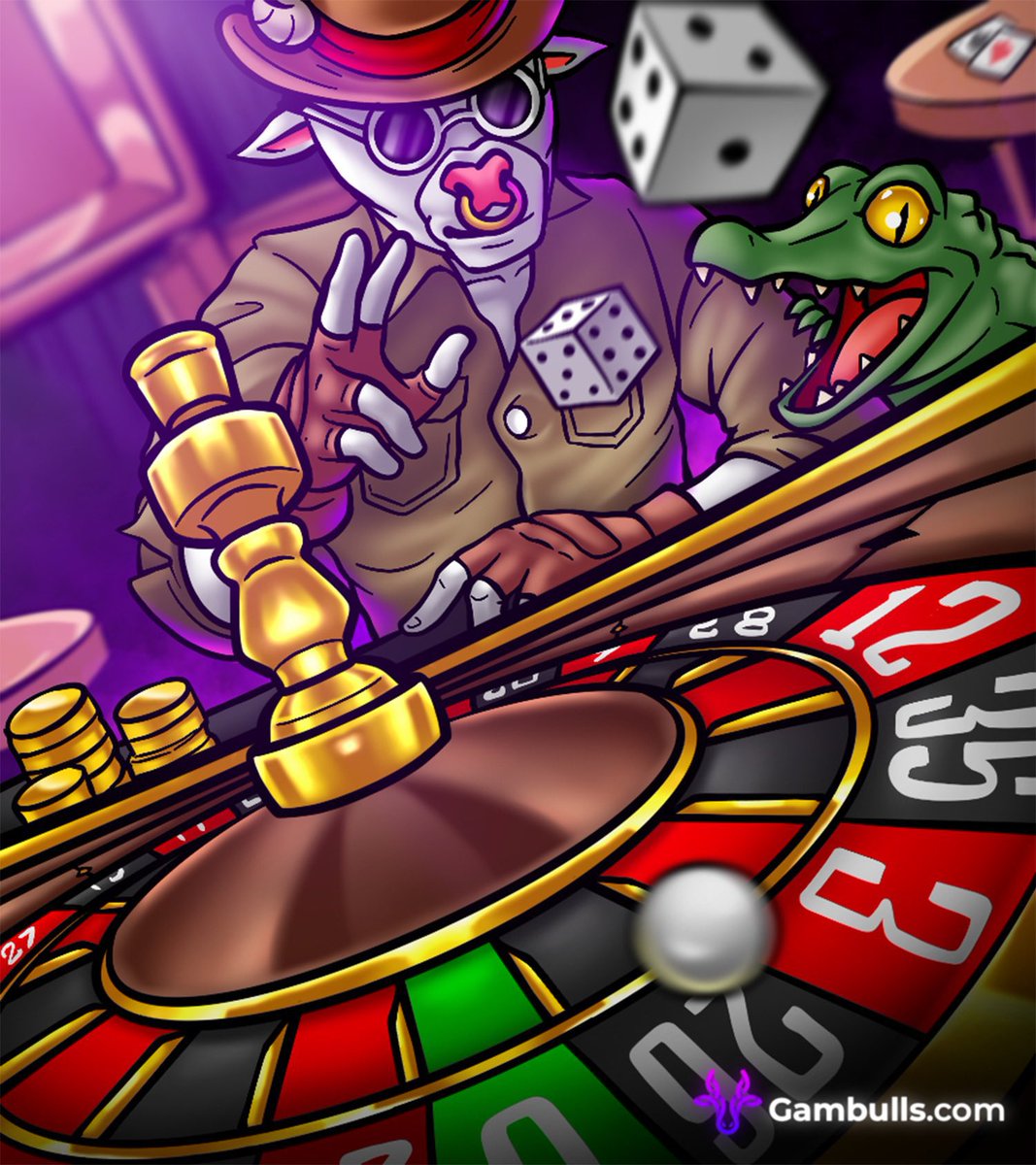 🎲 GMBulls 

Who’s ready for some weekend gambulling?