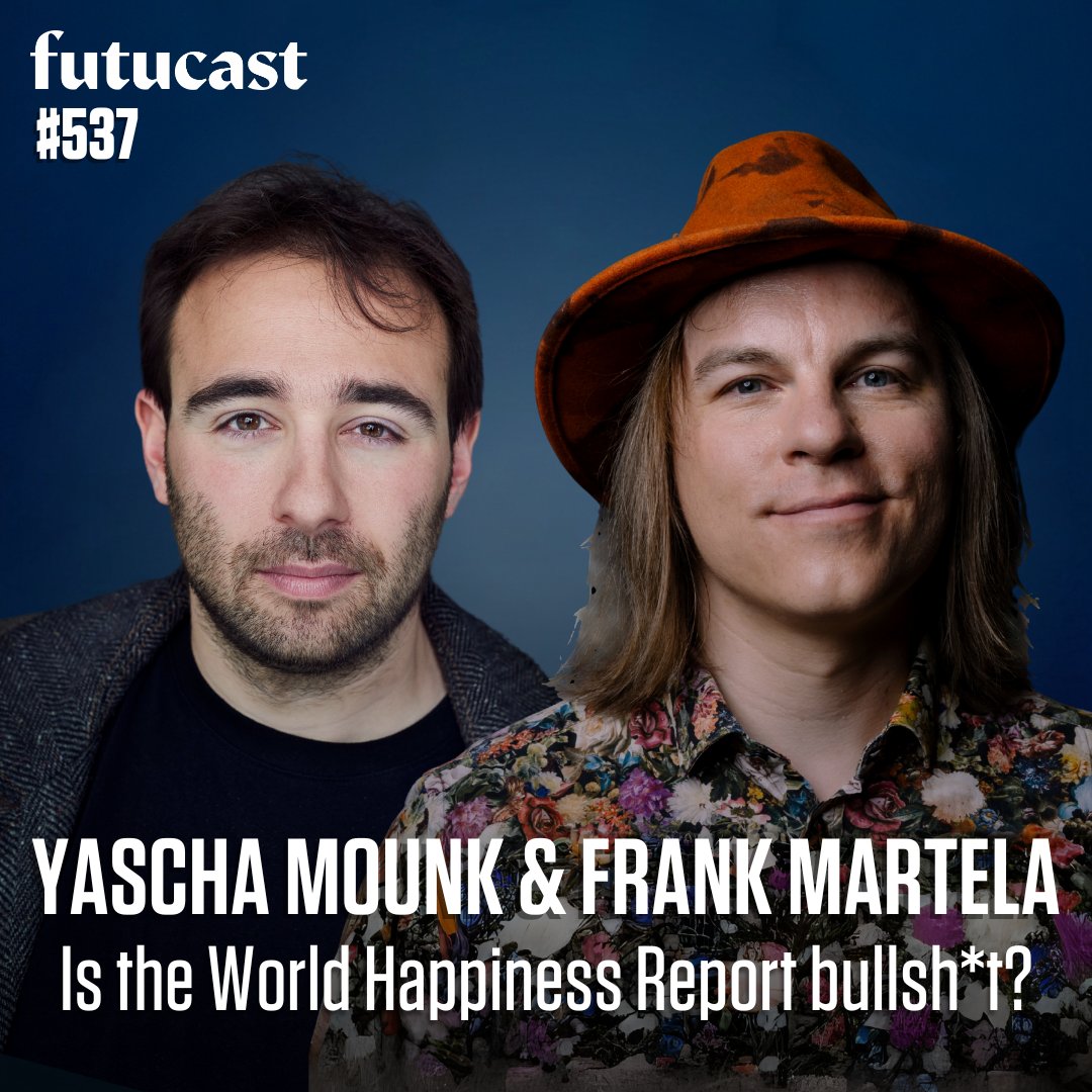 Futucast (@futucast) on Twitter photo Is the World Happiness Report bullsh*t? What does the WHR actually measure, if not happiness? Are we doing a serious disservice by not being more critical about its results? <a href="/FrankMartela/">Frank Martela</a> <a href="/Yascha_Mounk/">Yascha Mounk</a>
open.spotify.com/episode/1AdXaJ… Is the World Happiness Report bullsh*t? What does the WHR actually measure, if not happiness? Are we doing a serious disservice by not being more critical about its results? <a href="/FrankMartela/">Frank Martela</a> <a href="/Yascha_Mounk/">Yascha Mounk</a>
open.spotify.com/episode/1AdXaJ…