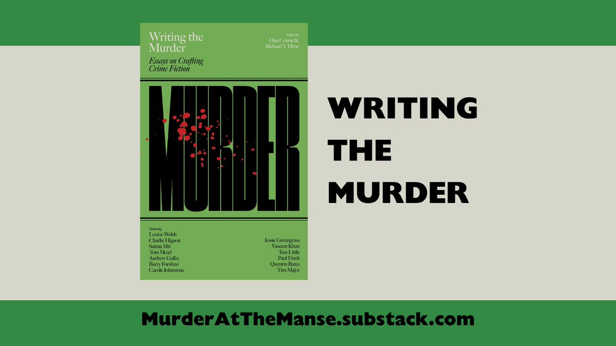 Adam Thomas (@adammerrivale) on Twitter photo One of the nominees for this yearās HRF Keating Award is āWriting the Murderā, a wonderful collection of essays from <a href="/DeadInkBooks/">Dead Ink Books</a>, featuring contributions from <a href="/TomMeadAuthor/">Tom Mead</a>, <a href="/timjmajor/">Tim Major</a>, <a href="/monstroso/">charlie higson</a> and others.
You can read my thoughts on it here: bit.ly/MurderAtTheMan⦠One of the nominees for this yearās HRF Keating Award is āWriting the Murderā, a wonderful collection of essays from <a href="/DeadInkBooks/">Dead Ink Books</a>, featuring contributions from <a href="/TomMeadAuthor/">Tom Mead</a>, <a href="/timjmajor/">Tim Major</a>, <a href="/monstroso/">charlie higson</a> and others.
You can read my thoughts on it here: bit.ly/MurderAtTheManā¦