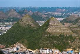 TheProjectUnity's tweet image. We need to have a serious conversation about the Pyramids in China that the Chinese claim are not pyramids, like these ones in Shaanxi Province