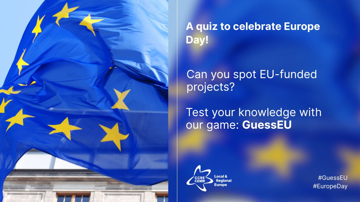 Happy #EuropeDay! 🇪🇺 Celebrate it with our #GuessEU game 🎮

Can you spot where EU-funded projects are happening across Europe’s municipalities and regions, from research labs to green transport hubs?

👉 Play now: openguessr.com/maps/community…

#EUProjects #EURegions #EuropeMatters