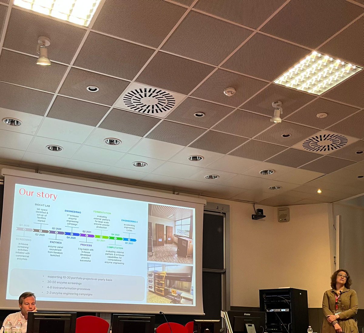 Martina_L_Contente (@ml_contente) on Twitter photo The 3rd invited speaker in the-today-session is Iustina Slabu (Janssen Pharmaceutica) with a lecture titled "Harnessing biocatalysis for sustainable pharmaceutical innovation" <a href="/NextGenBiocat/">NextGenBiocat</a> The 3rd invited speaker in the-today-session is Iustina Slabu (Janssen Pharmaceutica) with a lecture titled "Harnessing biocatalysis for sustainable pharmaceutical innovation" <a href="/NextGenBiocat/">NextGenBiocat</a>