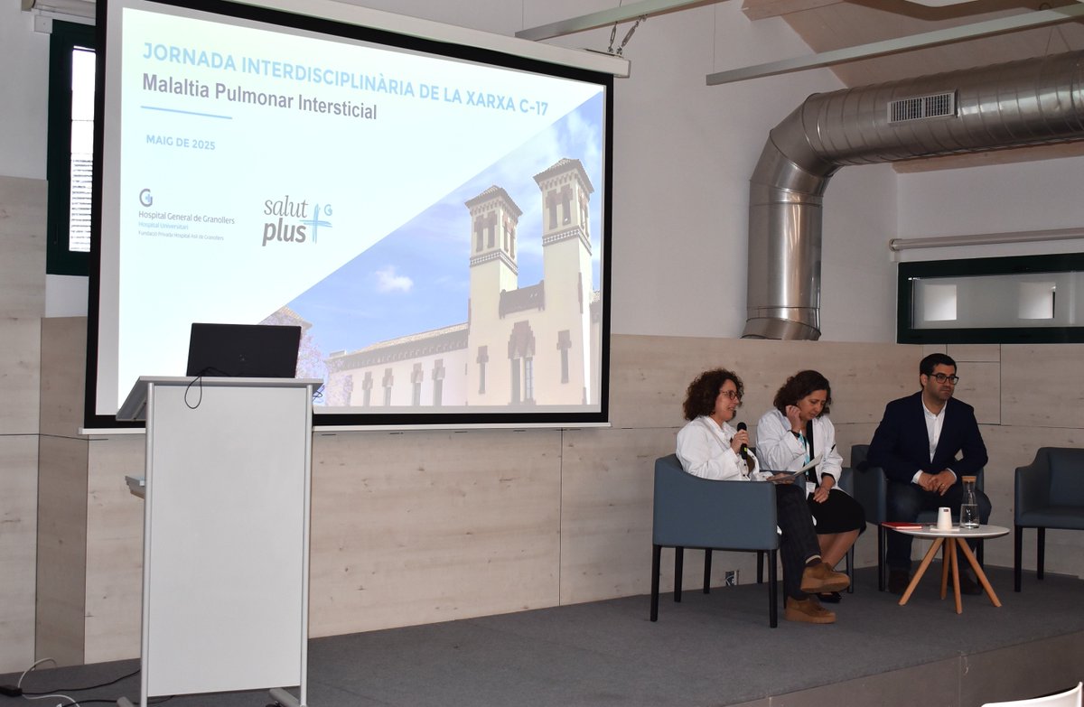 Inaugurem la III Jornada C-17 de Malalties Pulmonars Intersticials.

Una jornada que respon a la necessitat d’aprenentatge continu i de compartir experiències, tant assistencials com de recerca de manera transversal a la xarxa de la C-17.

#MalaltiesPulmonarsIntersticials