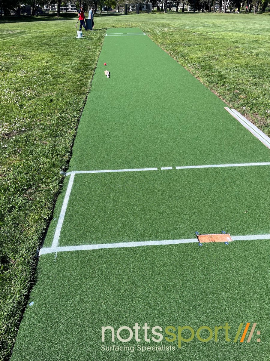 Mark Coeshaw (@markcoeshawns) on Twitter photo A fantastic job by our longtime friends at Marin Cricket Club in California! 🇺🇸☀️
The recently renewed <a href="/NottsSport/">Notts Sport</a> surface is ready and primed for action, the base foundation continues to stand the test of time - going strong for decades!
#WeAreUSACricket #NonTurfPitch 🏏 A fantastic job by our longtime friends at Marin Cricket Club in California! 🇺🇸☀️
The recently renewed <a href="/NottsSport/">Notts Sport</a> surface is ready and primed for action, the base foundation continues to stand the test of time - going strong for decades!
#WeAreUSACricket #NonTurfPitch 🏏