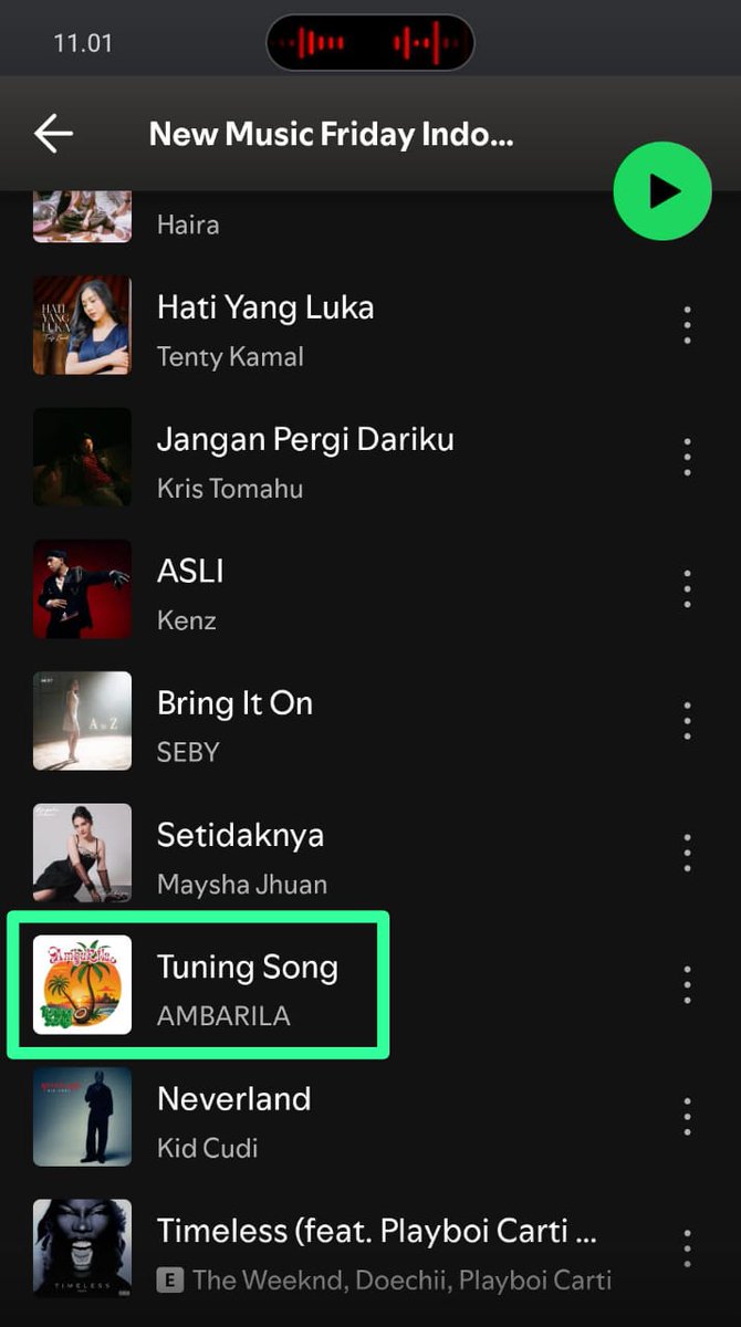 New Music Friday <a href="/SpotifyID/">Spotify Indonesia</a> .
open.spotify.com/track/7dkKAIaz…