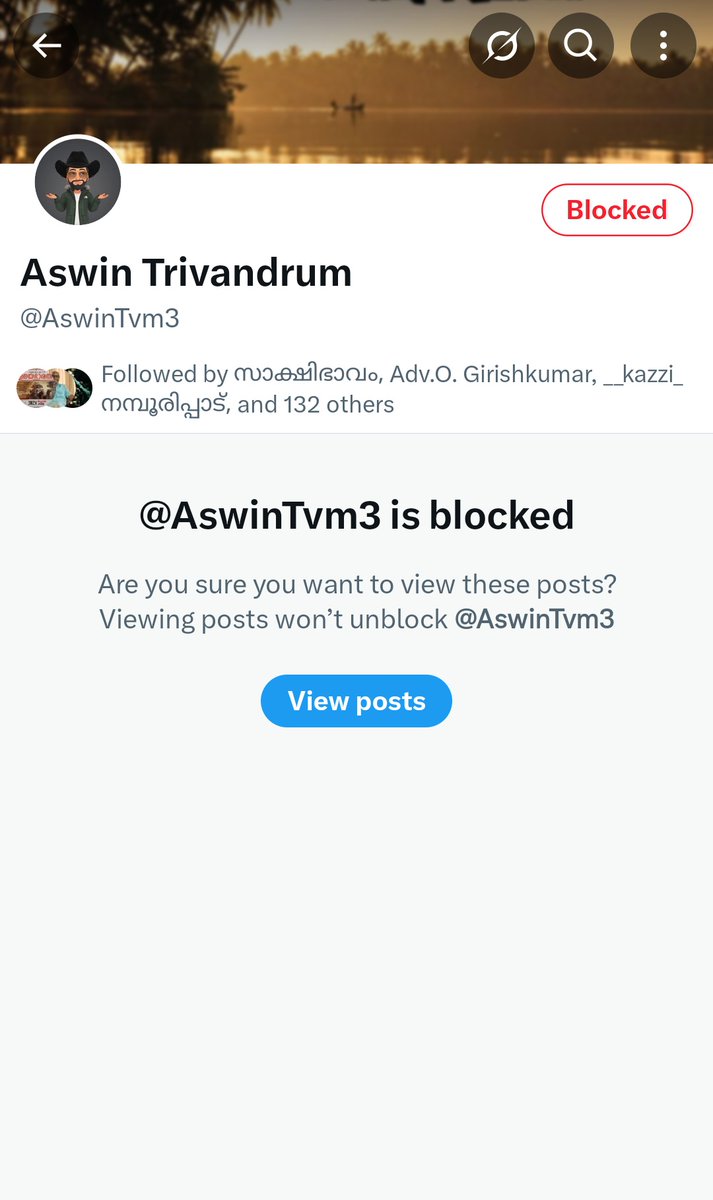 bijindxb's tweet photo. @Nair9895 @Pasupath മാസങ്ങൾക്കു മുൻപേ ആ സുഡുവിനെ ബ്ലോക്കിയതാണല്ലോ.. https://t.co/jb9s4CRNo9