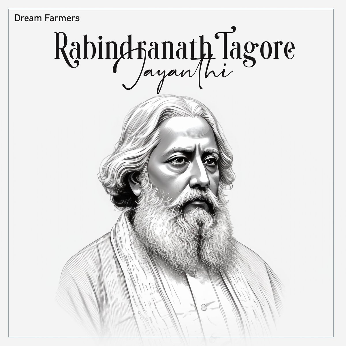 On this day, we celebrate the birthday anniversary of #RabindranathTagore. His contributions to literature and music have enriched our lives. May his legacy continue to inspire generations✨