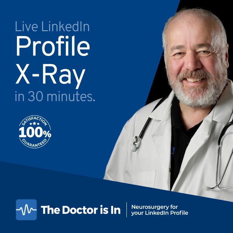 David Petherick — LinkedIn Profile Doctor tweet media