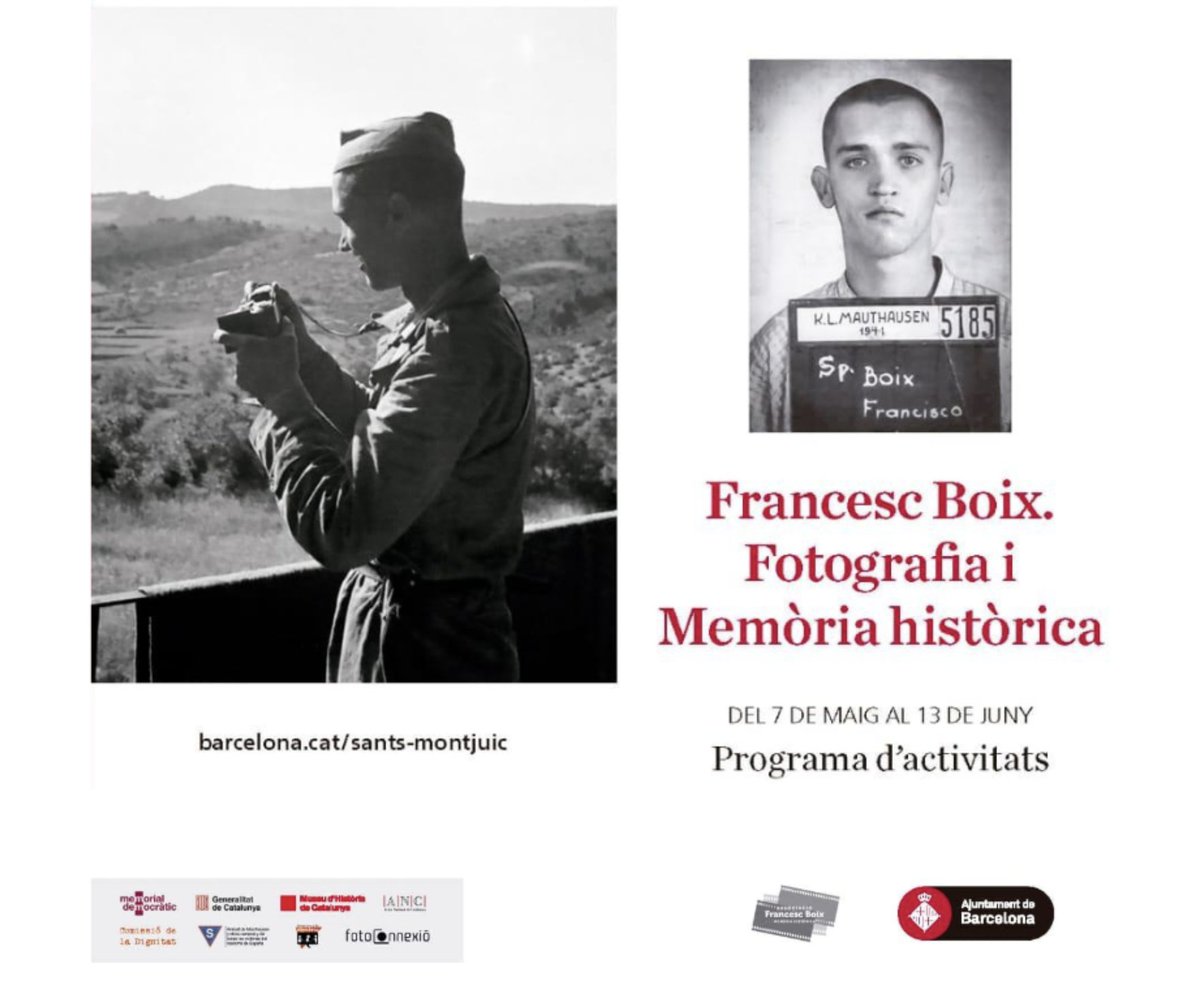 ⭕️ El #MHC acull ‘Francesc Boix. Fotografia i militància política’: un acte per redescobrir la vida del fotògraf de Mauthausen, del Poble-sec als judicis de Núremberg. 

📅 14 de maig

👉🏻 tuit.cat/bnreB