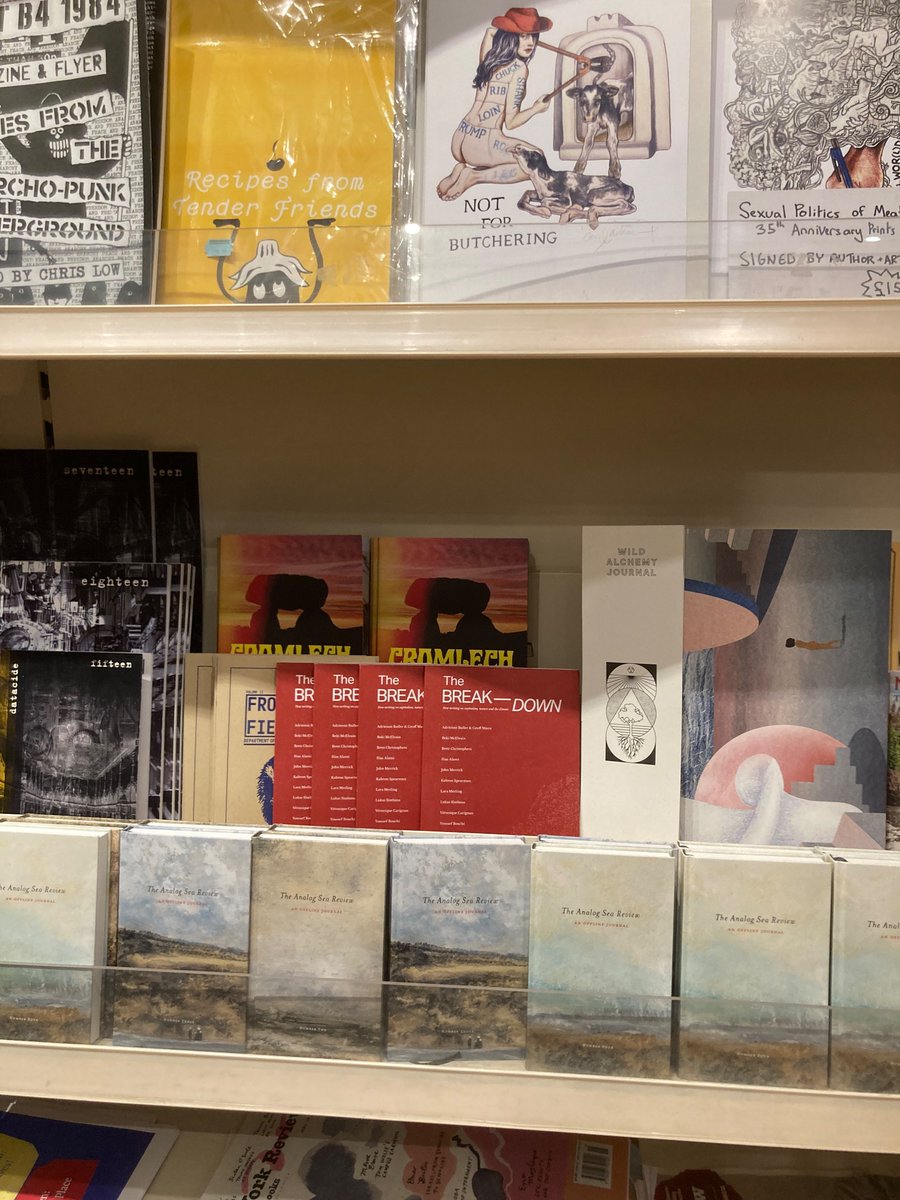 First issues of <a href="/break_downradio/">The BREAK–DOWN</a> in the wild, at <a href="/HousmansBooks/">Housmans Bookshop</a>!