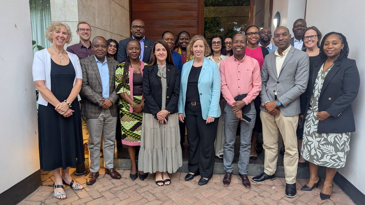 The visit of Caroline Delaney to 🇹🇿 was an opportunity to bring Canadian partners together to discuss their work in advancing SDGs in Tanzania.