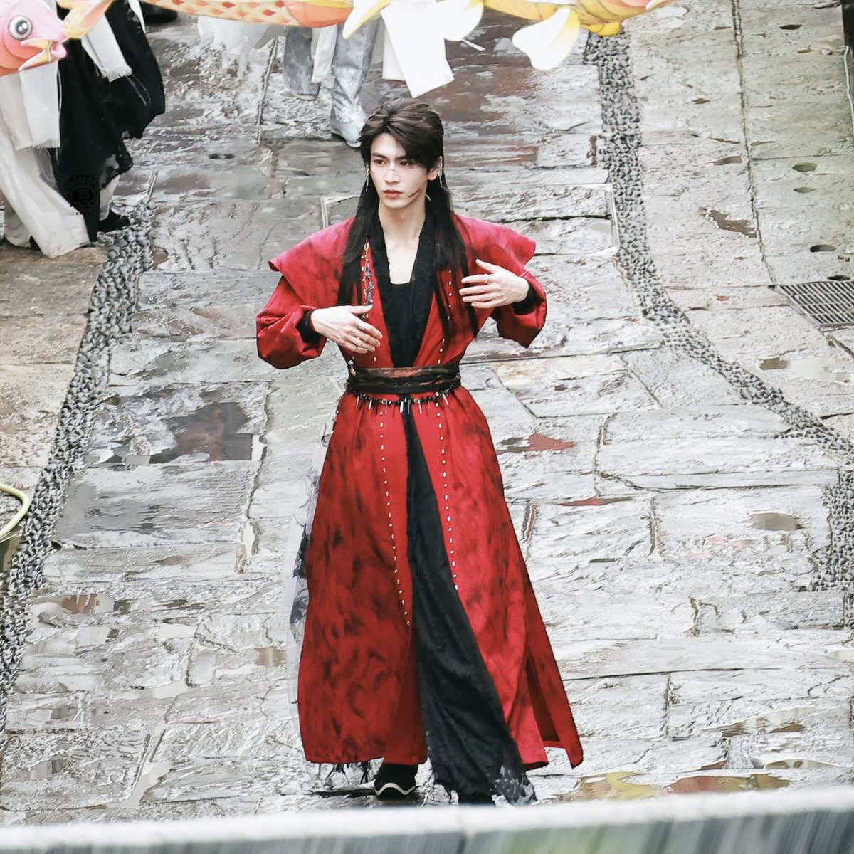 #ZhangLinghe for variety show #TheTruth3 recording.