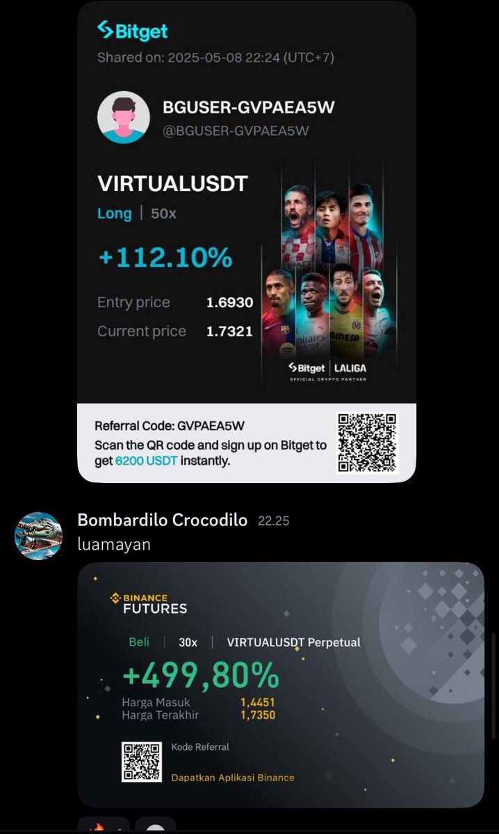 anakin_hl's tweet photo. Discord The Band Of the hawk Complete, Are you guys ready to join my discord?

100 member berhasil ubah 100 USDT ke 1000 USDT.

LFG🚀🔥🔥

help me for Retweet this post🙏🏼🙏🏼 https://t.co/rF3ISbL430