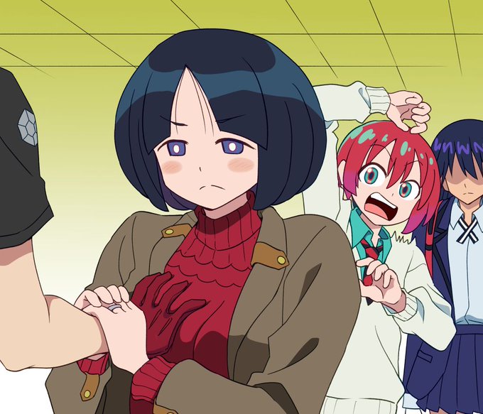 第5話のニャアンを助けるシーンは
大胆でしたね 