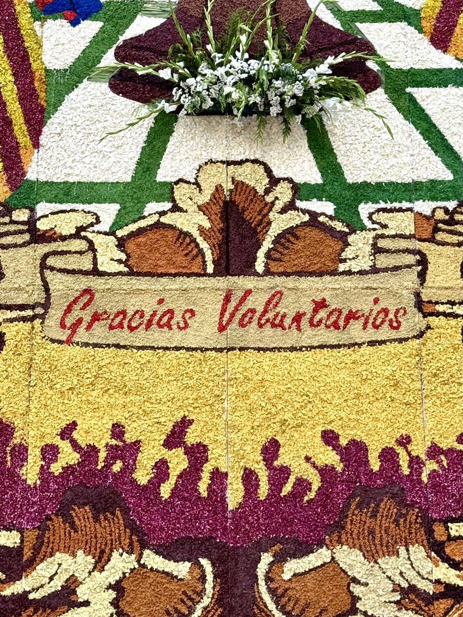 💐🌷🌺 Tapiz floral de la Virgen de los Desamparados 2025, siendo la Mare de Déu el alma central, recibiendo ofrendas de las tres provincias valencianas, y recordando la huella imborrable en el corazón de los valencianos de la ayuda al prójimo de los voluntarios de la Dana