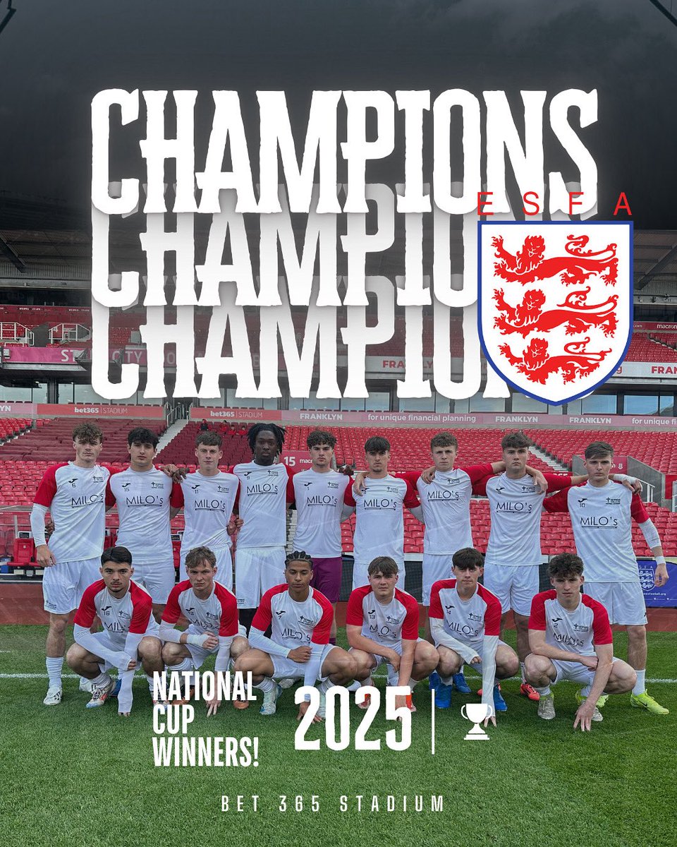 Still buzzing from yesterday! What a performance, what a fight! This team dug so deep and showed incredible character to win the national cup. Absolutely bursting with pride for each and every one of them. You earned this! 🥇