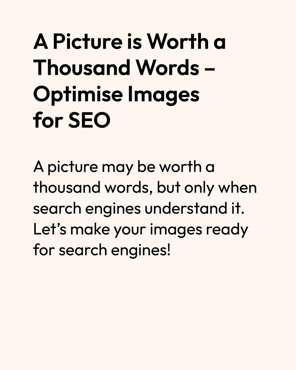 Images can convey value that sometimes words simply can't hold a candle to. 

However, like with all things SEO, doing all you can on the front-end sometimes isn't enough!

That's why it's important to optimise your images for SEO - and here is exactly how you do that!