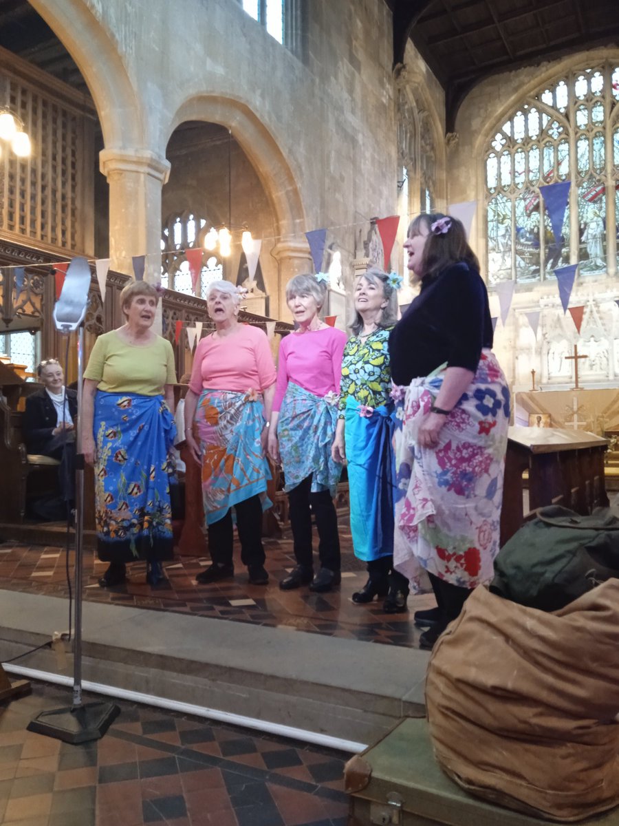 Time to reflect on VE Day 80 that took me from the dignity of laying a wreath in Cheltenham remembering those who did not come home via the fellowship of our street party to celebrating with Winchcombe Players those who did come home, singing "Rum and Coca Cola". Lest we forget