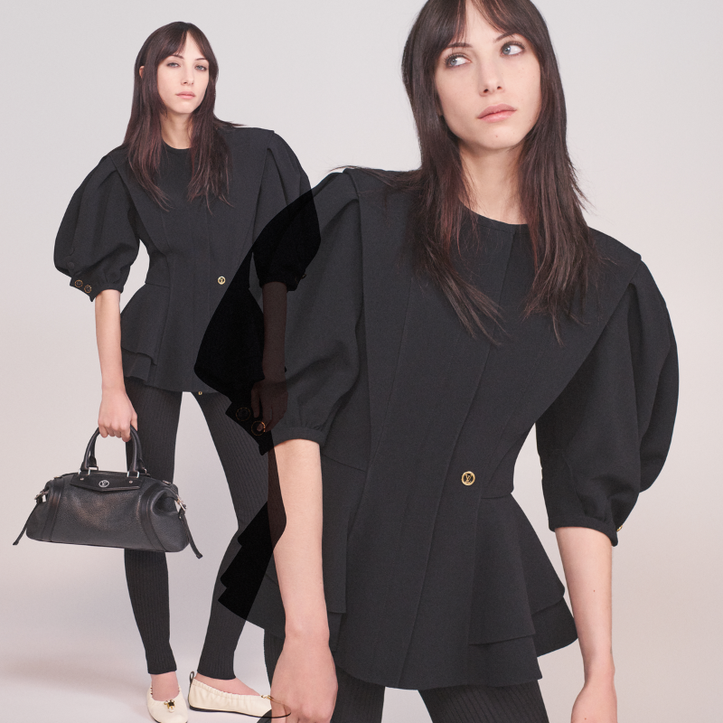 LouisVuitton_JP's tweet photo. 新 #LVPREFALL25 キャンペーンでは、包み込むようなシルエットやコントラストを効かせたアクセサリーといった@TWNGhesquiereならではのワードローブを、フレンズ・オブ・ザ・ハウスである #NanaOuyang、#DevonRoss、#LousAndTheYakuza、#JadenSmith が個性溢れる着こなしで表現。
#LouisVuitton