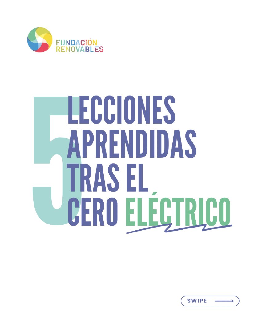 Tras el apagón 🌃vino el ruido🔊 y, por eso, nosotros queremos abordar el debate desde un punto de vista propositivo.

5️⃣Aquí nuestras cinco propuestas para fortalecer nuestro sistema eléctrico y avanzar, a paso firme, en nuestra transición energética