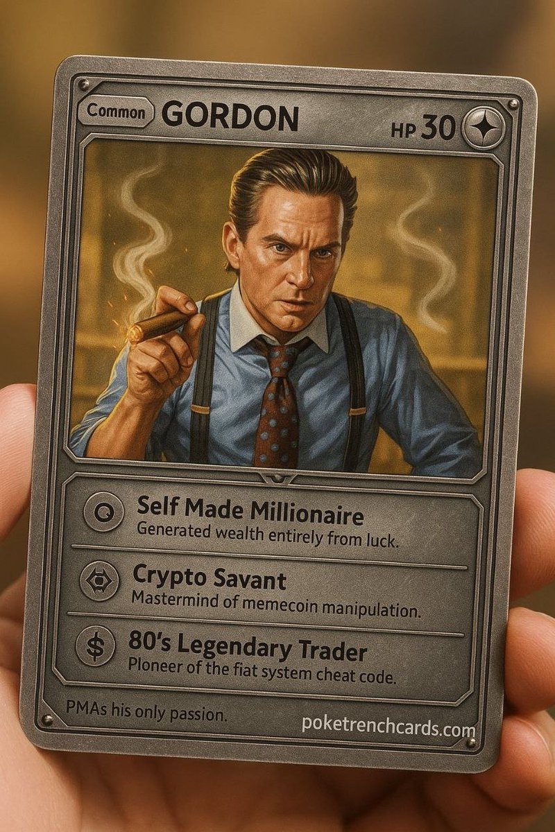 PokeTrenchCards's tweet photo. @gordongekko That’s not just liquidity… that’s opportunity. Especially for $PTC. 🔥 https://t.co/OskxCWFQFo
