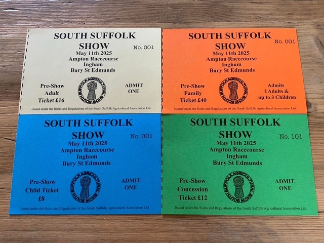 We are looking forward to taking part in the South Suffolk Show this year, in Ingham. We have a stand in row K— please come say hello, collect a tractor 🚜 sticker or a button badge 🔵 to help spread awareness. It’s going to be a lovely weekend ☀️