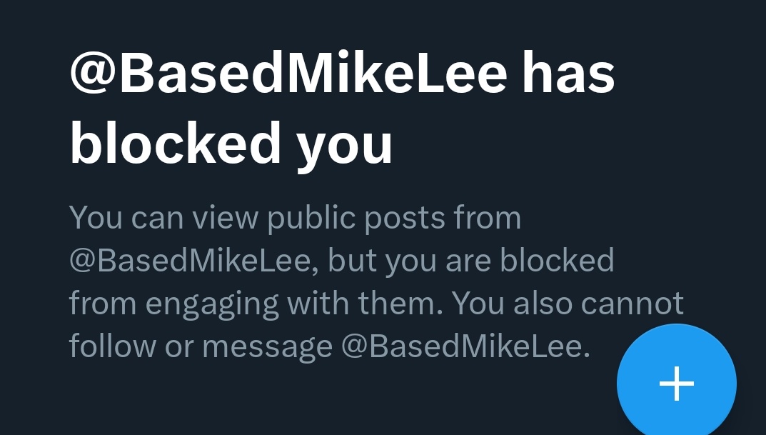 GrayM0untain's tweet image. Beta Mike Lee.
The biggest grifter on X blocked me... an account with less than 2k followers.
This despite the fact that I did my bit to campaign for his cowardly ass in 2022.
This despite the fact that I have liked and shared his posts for years.
But calling him out for…