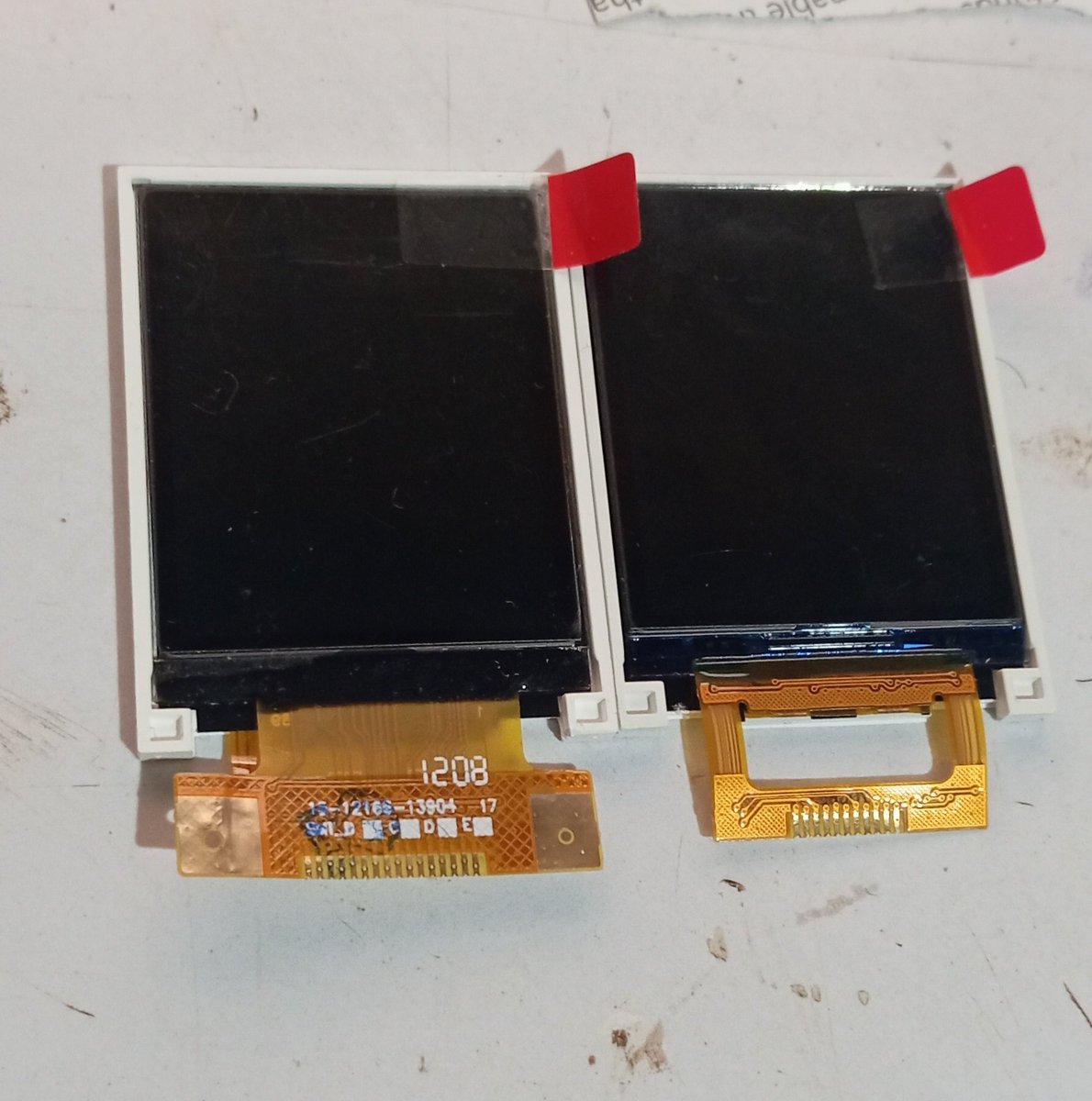 Any resources on how to drive these LCDs will be highly appreciated, 16 pin and 11pin respectively..