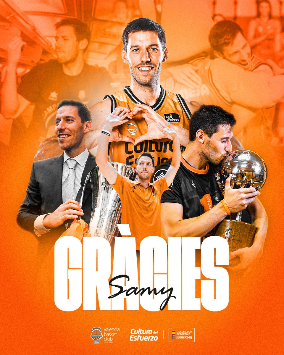 Valencia Basket Club (@valenciabasket) on Twitter photo Mañana sábado 😍
Llega el #SamyDay 🧡
🟠 19:15h
👉 Nos vemos en @lalqueriavbc en la inauguración de la Pista 5 a nombre de <a href="/SamyV09/">Sam Van Rossom</a>
🟠 Tras el partido
👉 Cuando acabe el partido 🆚 <a href="/GranCanariaCB/">Dreamland Gran Canaria</a> (inicio, 20:45h), comenzará la ceremonia de subida de la camiseta de Sam Van Mañana sábado 😍
Llega el #SamyDay 🧡
🟠 19:15h
👉 Nos vemos en @lalqueriavbc en la inauguración de la Pista 5 a nombre de <a href="/SamyV09/">Sam Van Rossom</a>
🟠 Tras el partido
👉 Cuando acabe el partido 🆚 <a href="/GranCanariaCB/">Dreamland Gran Canaria</a> (inicio, 20:45h), comenzará la ceremonia de subida de la camiseta de Sam Van