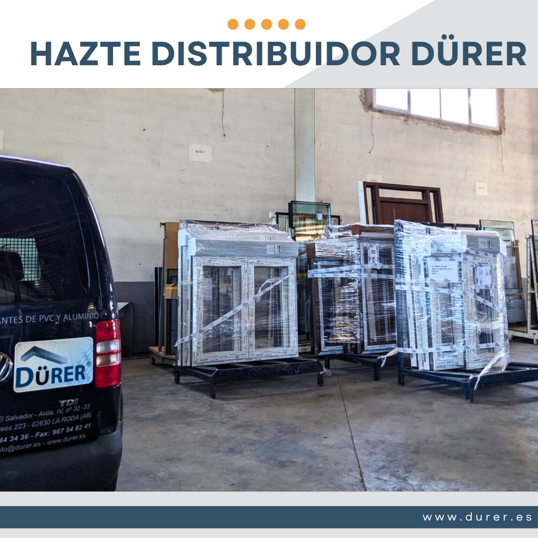 Emprender con garantías es confiar en Unión Dürer: abre tu propio negocio de cerramientos de PVC y aluminio con el respaldo de una marca líder en el sector. Contacta con nosotros y descubre todas las ventajas de ser distribuidor oficial Dürer:

🌐 durer.es/hazte-distribu…