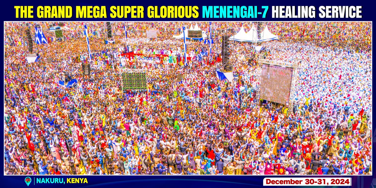 MuthoniMachar14's tweet photo. THE GREATEST REVIVAL IN THE HISTORY OF THE CHURCH IS HAPPENING RIGHT NOW. How are you not aware that ALL THE CRIPPLES THAT ARE WALKING, ARE ANNOUNCING THE GLORIOUS COMING OF THE MESSIAH #EndTimeMassiveGlory
Meaning you're not even preparing for HIM?
Can all these people be wrong? https://t.co/jYRg3DesOR