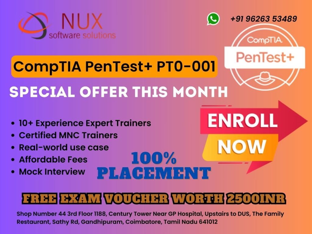 NuxSoftware's tweet image. CompTIA PenTest+ PT0-001 Training and Certification
#CompTIA
#PenTestPlus
#PenTestPlusCertification
#PenTestPlusExam
#PenTestPlusTraining
#PenTestPlusPT0
#PenTestPlusPT0
#PenTestPlusPT0
#PenTestPlusPT0
#PenTestPlusPT0
#PenTestPlusPT0
#PenTestPlusPT0
#PenTestPlusPT0