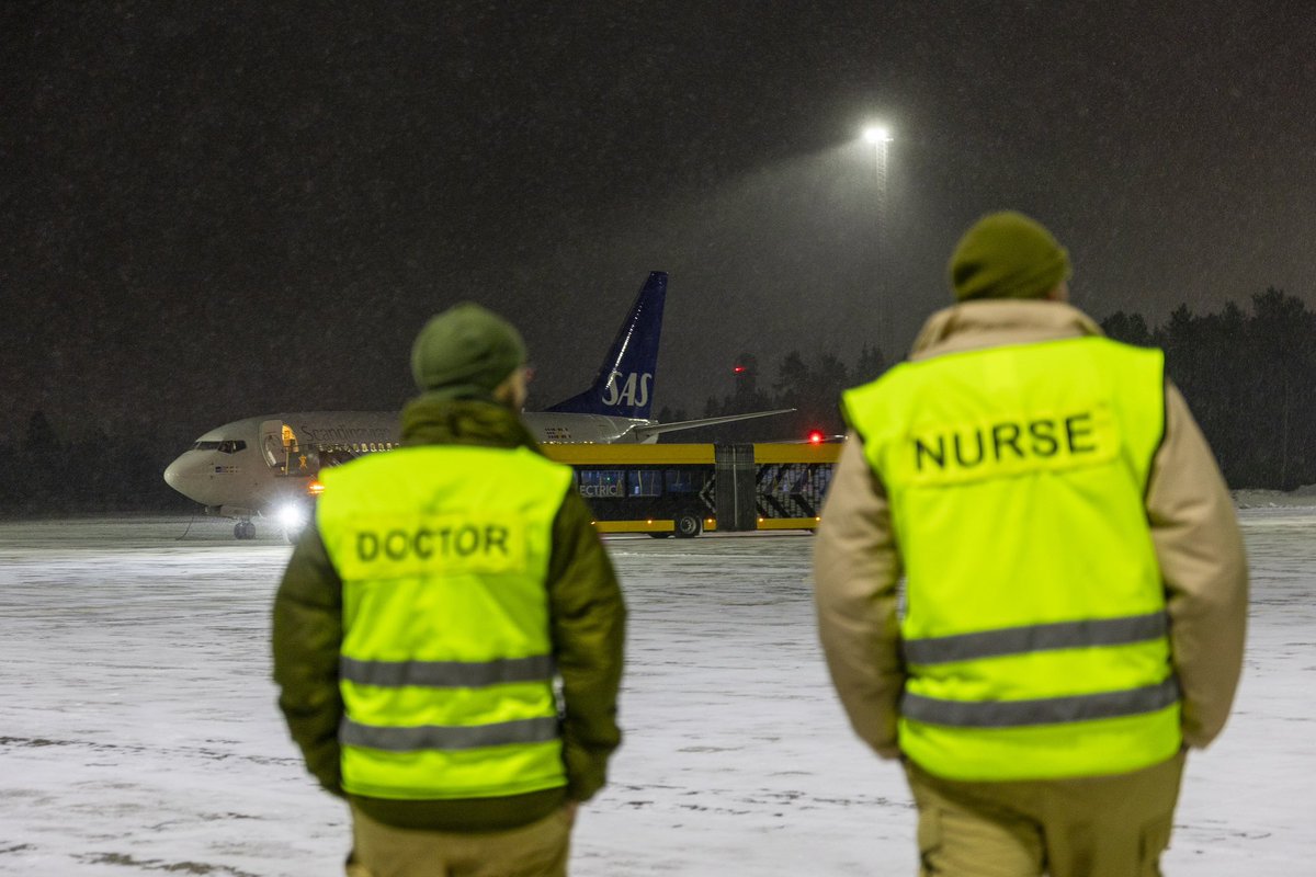 Norway extends the agreement to evacuate Ukrainian patients until 31 March 2026 ✈️ 🇺🇦

🇳🇴 began transporting Ukrainian patients in the spring of 2022, and have so far transported some 2400 patients to Norway and other European countries through the EU Civil Protection Mechanism