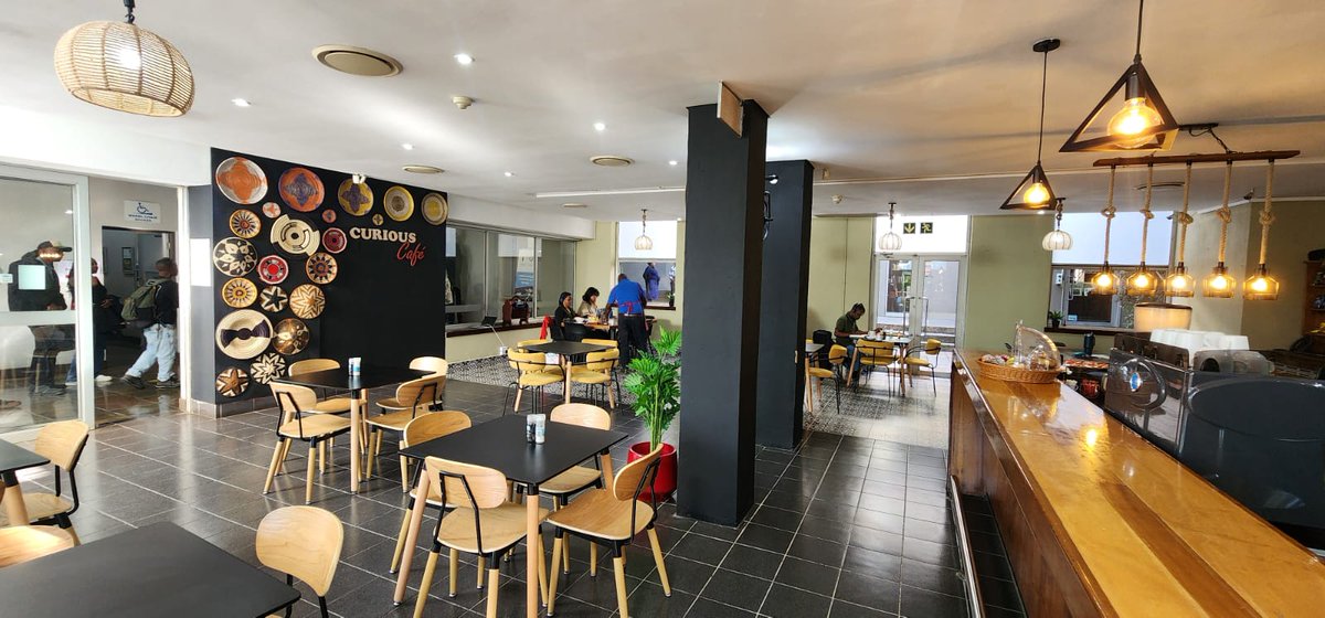 Anytime you visit the Origins Centre, you can sit and enjoy a meal or snack at Curious  Café, a restaurant situated right next to the museum.

The Curious Café is open Monday to Friday from 08H00 to 17H00 and on Saturday's or Public Holidays from 08H00 to 16H00