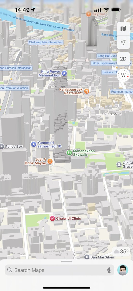 BrightMinho's tweet image. โหหหหห รอบนี้ Apple ทำการบ้านมาหนักกว่าเยอะแฮะ
Google Maps vs. Apple Maps 🫦