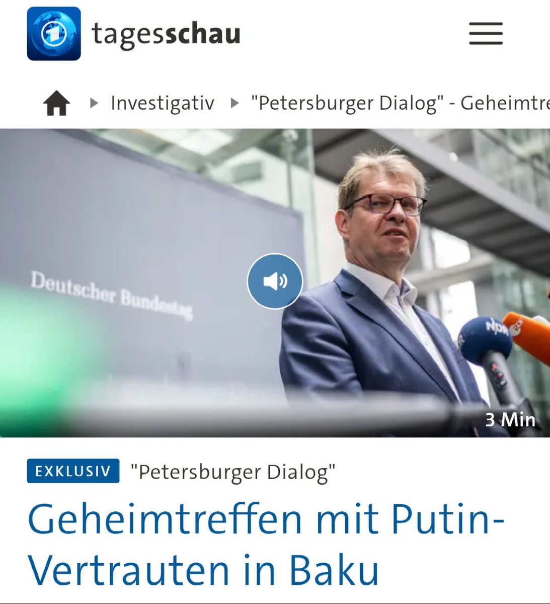 Marie Müser (@mariemueser) on Twitter photo Ein Mann, der sich auf inoffizielle Kreml-Treffen einlässt, kontrolliert unsere Geheimdienste?
Ralf #Stegner fehlt es an Integrität und sicherheitspolitischem Verantwortungsbewusstsein.
<a href="/larsklingbeil/">Lars Klingbeil 🇪🇺</a>: Er hat im Parlamentarischen Kontrollgremium nichts mehr verloren. #PKGr Ein Mann, der sich auf inoffizielle Kreml-Treffen einlässt, kontrolliert unsere Geheimdienste?
Ralf #Stegner fehlt es an Integrität und sicherheitspolitischem Verantwortungsbewusstsein.
<a href="/larsklingbeil/">Lars Klingbeil 🇪🇺</a>: Er hat im Parlamentarischen Kontrollgremium nichts mehr verloren. #PKGr