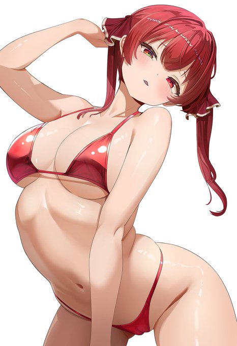 モデルポーズ船長
 #マリンのお宝
#ホロライブ 