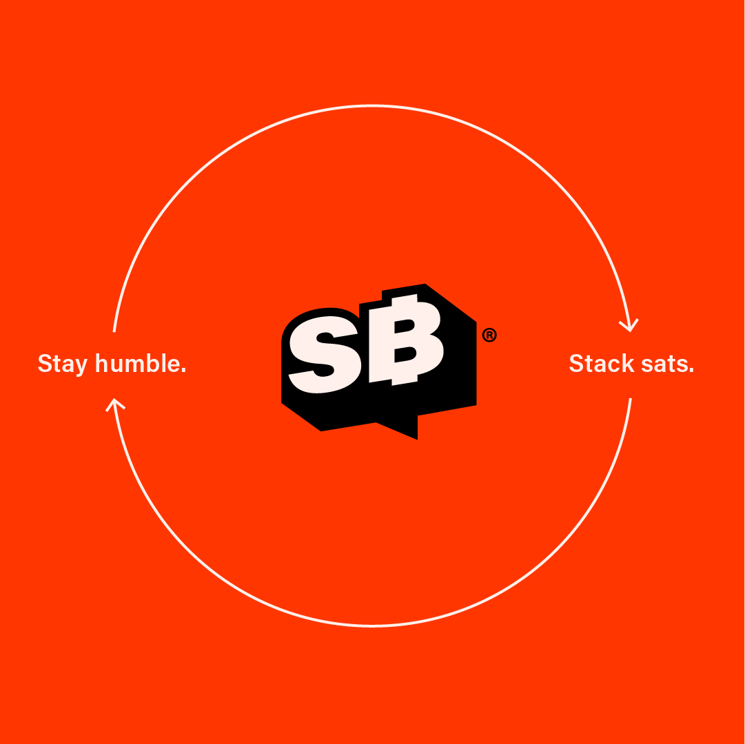 SimplyBitcoin's tweet photo. Stack sats, stay humble 🫡 https://t.co/V1UPDOuVC3