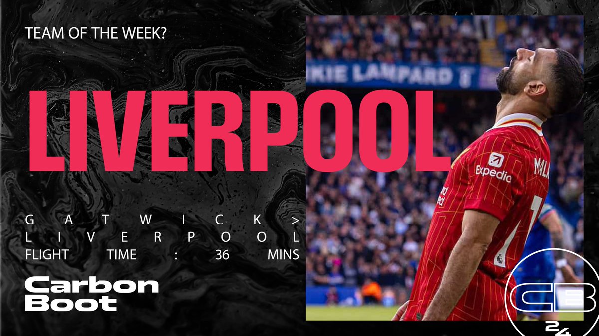 Gameweek 35’s Team of the Week is <a href="/LFC/">Liverpool FC</a>. It looks like they flew from Gatwick to Liverpool on their way back from playing <a href="/ChelseaFC/">Chelsea FC</a>. It takes 2hr 42 to get from London to Liverpool by train.

Return: flightradar24.com/data/aircraft/…