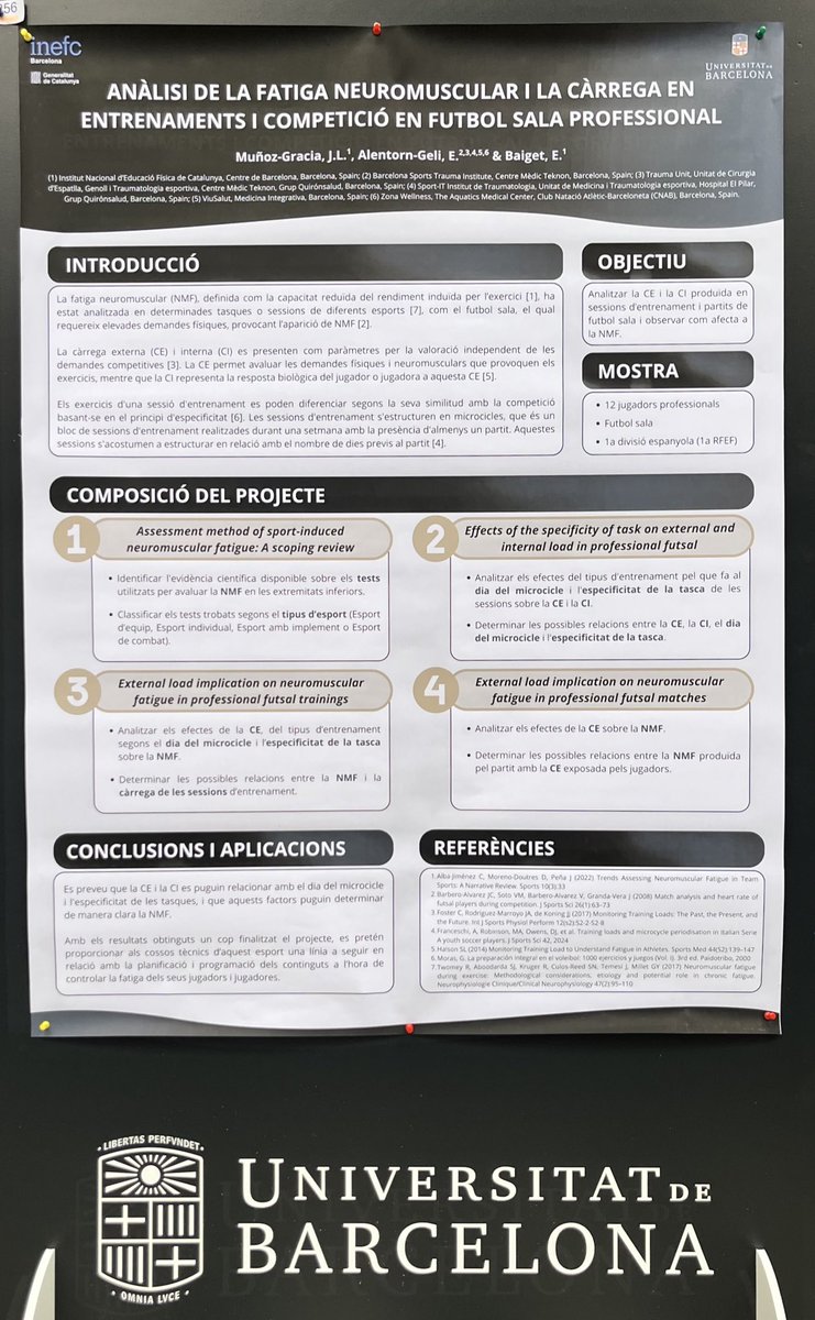 Jose L. Muñoz-Gracia (@jlmunoz96) on Twitter photo III Jornada de Recerca i Divulgació de Doctorat de la UB
<a href="/inefcat/">Inefc</a> <a href="/Ernestbaiget/">Ernest Baiget</a> <a href="/DrAlentornGeli/">Eduard Alentorn-Geli</a> III Jornada de Recerca i Divulgació de Doctorat de la UB
<a href="/inefcat/">Inefc</a> <a href="/Ernestbaiget/">Ernest Baiget</a> <a href="/DrAlentornGeli/">Eduard Alentorn-Geli</a>