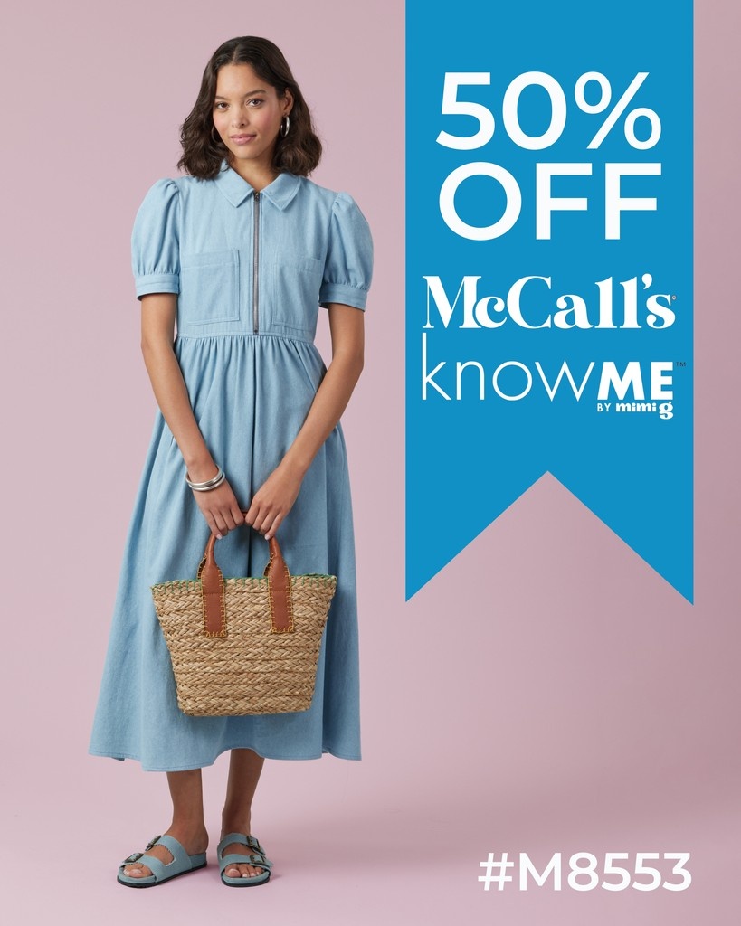 SimpMcCalls's tweet image. 50% Off McCall&apos;s &amp;amp; Know Me!
The sale is now on at sewdirect.com and your favourite sewing shops.

Pick your next project at sewdirect.com/shop/?brands=m…

 #McCallsPatterns #McCalls #McCallsSewingPatterns 
 #KnowMe #KnowMePatterns