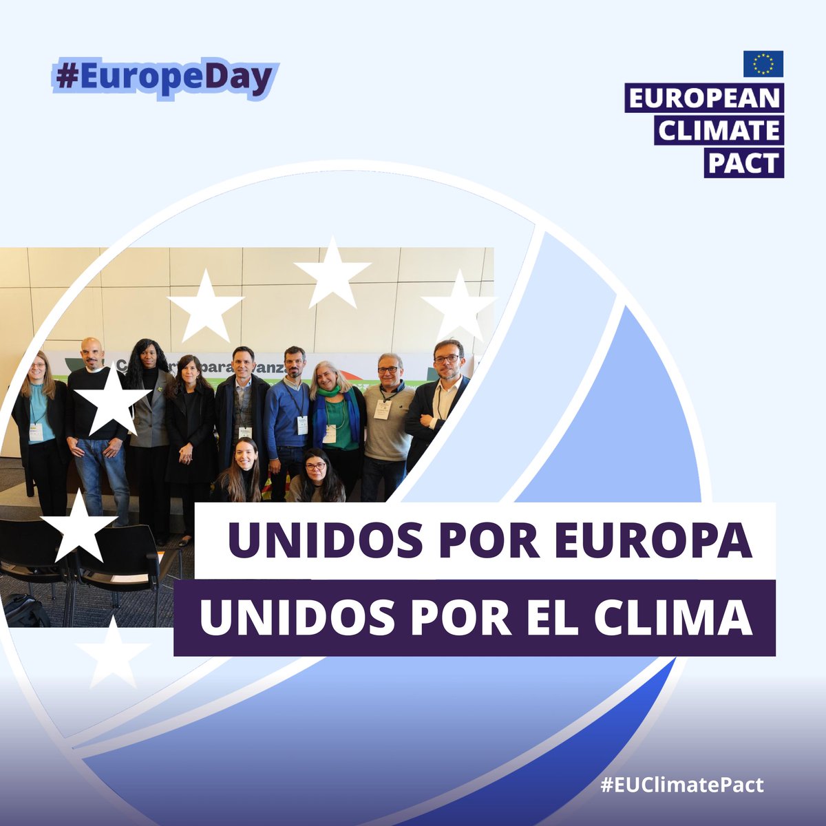 🌍🌱 Unidos por Europa, unidos por nuestro clima: este #DíaDeEuropa, ¡celebramos la acción climática impulsada por nuestra comunidad!

Desde 2020, el #EUClimatePact ha conectado a personas que trabajan por un futuro más sostenible con actividades y acciones de concienciación 🌱